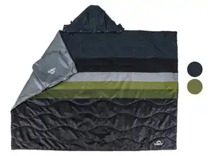 CRIVIT 3-in-1 Campingdecke, mit integrierter Aufbewahrungstasche