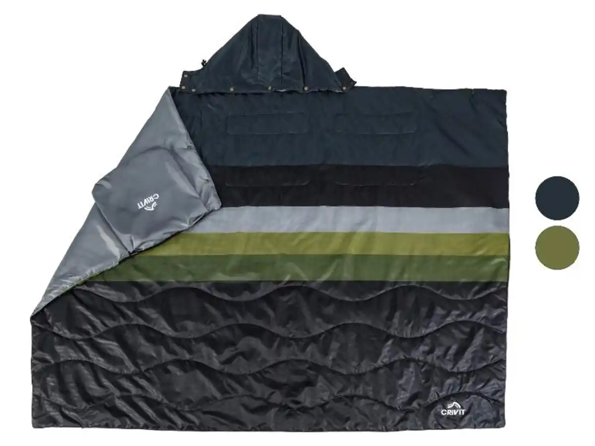 Bild 1 von CRIVIT 3-in-1 Campingdecke, mit integrierter Aufbewahrungstasche