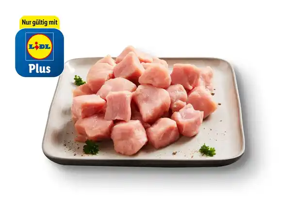 Bild 1 von Metzgerfrisch Frisches Schweinegulasch,  500 g