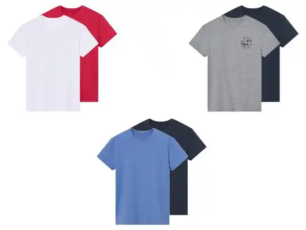 Bild 1 von pepperts!® Kinder T-Shirt, 2 Stück, mit Rundhalsausschnitt