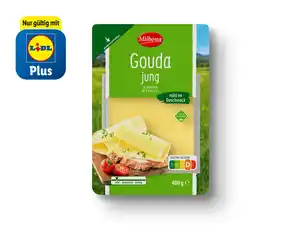 Milbona Gouda Jung, 400 g