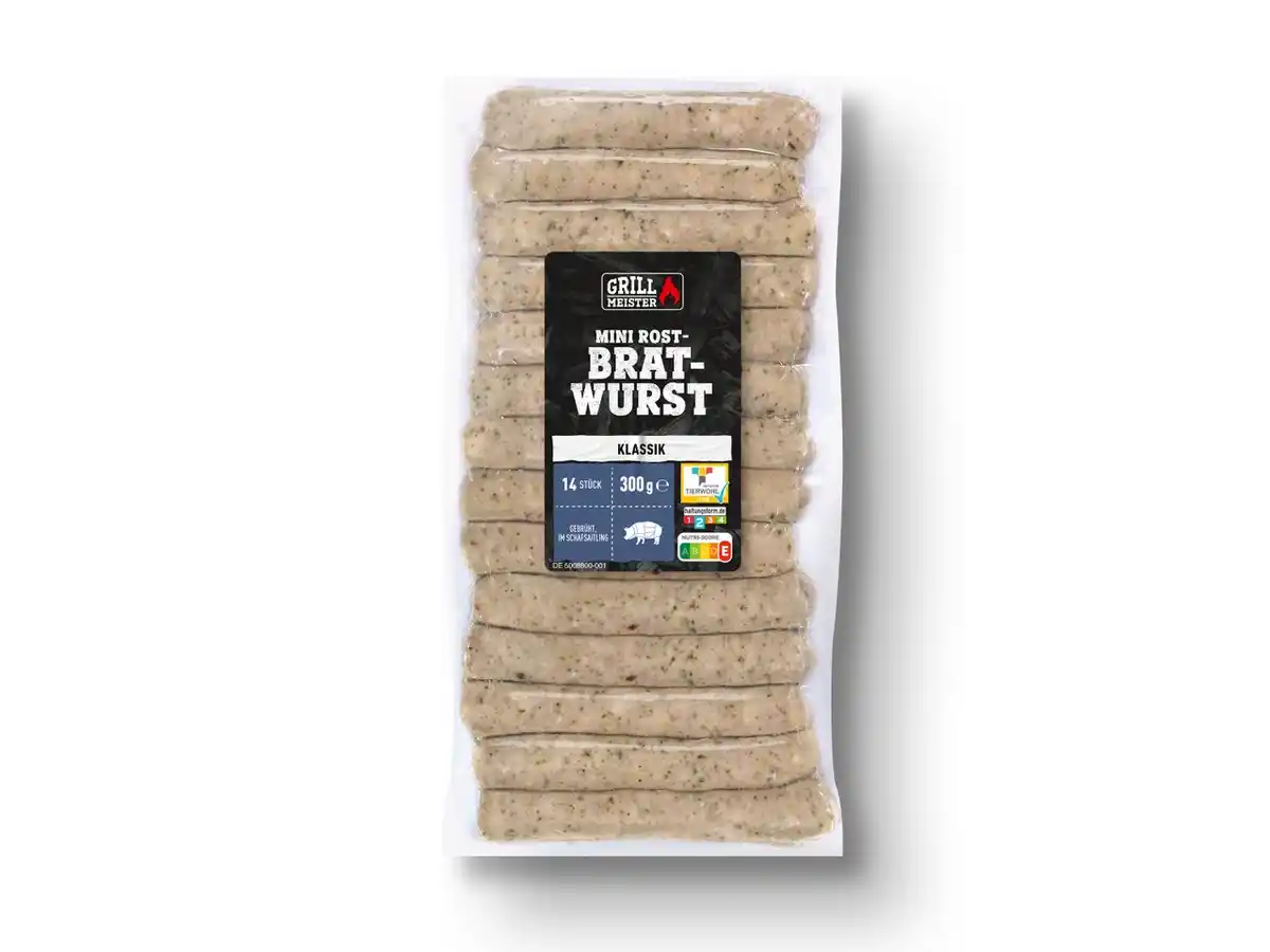 Bild 1 von Grillmeister Mini Rostbratwurst,  300 g
