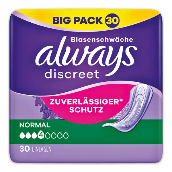 Bild 3 von Always Discreet Inkontinenz-Einlagen
