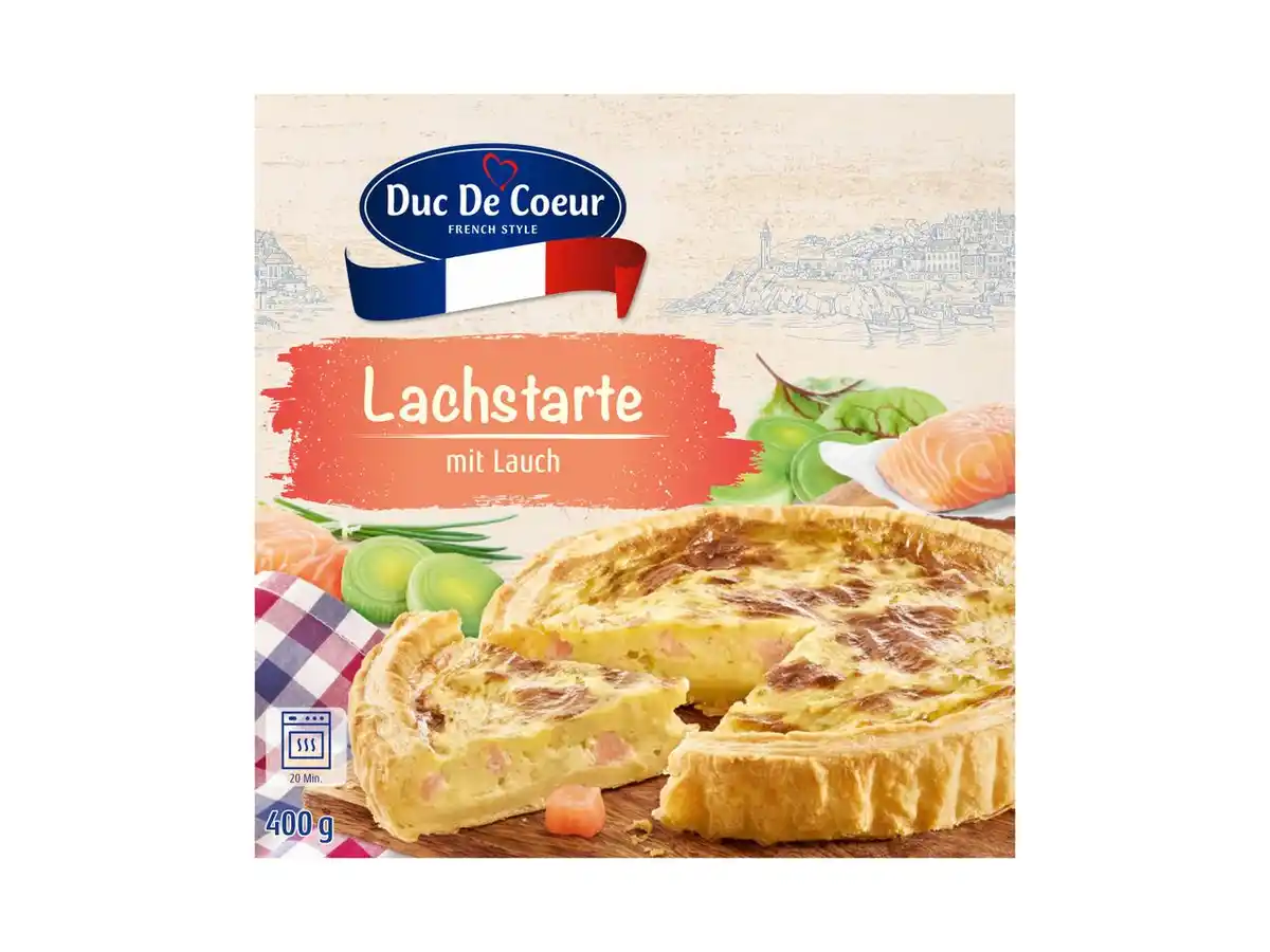Bild 1 von Duc de Coeur Lachs-Tarte,  400 g