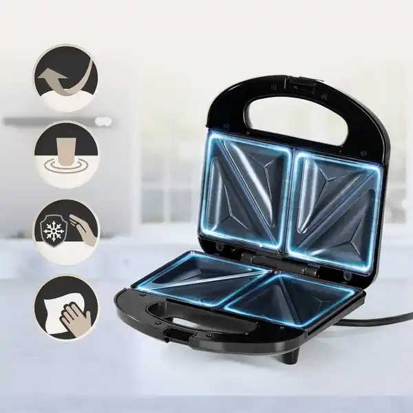 Bild 2 von GOURMETMAXX Sandwichtoaster »13805«