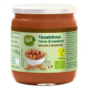 BIO Mandel-/Cashewmus 250 g, Dunkel