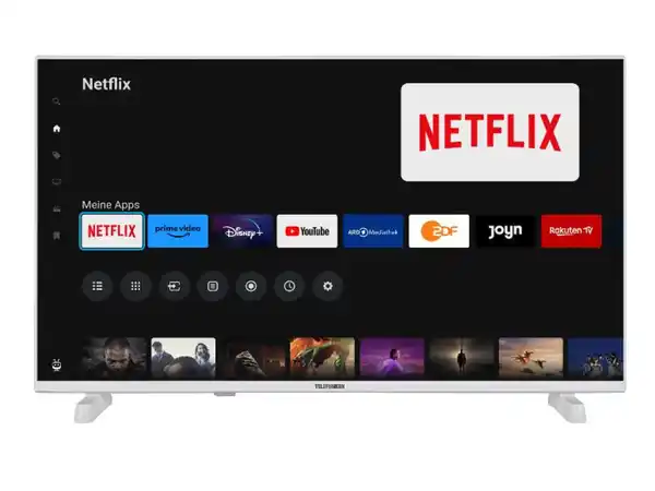 Bild 2 von TELEFUNKEN »XF40TO750S-W« Fernseher 40 Zoll Smart TV Powered by TiVo Full HD, HDR, HD+ 6 Monate inkl., Triple-Tuner