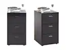 Bild 1 von FMD FMD Boxspringbett Nachtkonsolen, 2er Set mit 3 Schubladen