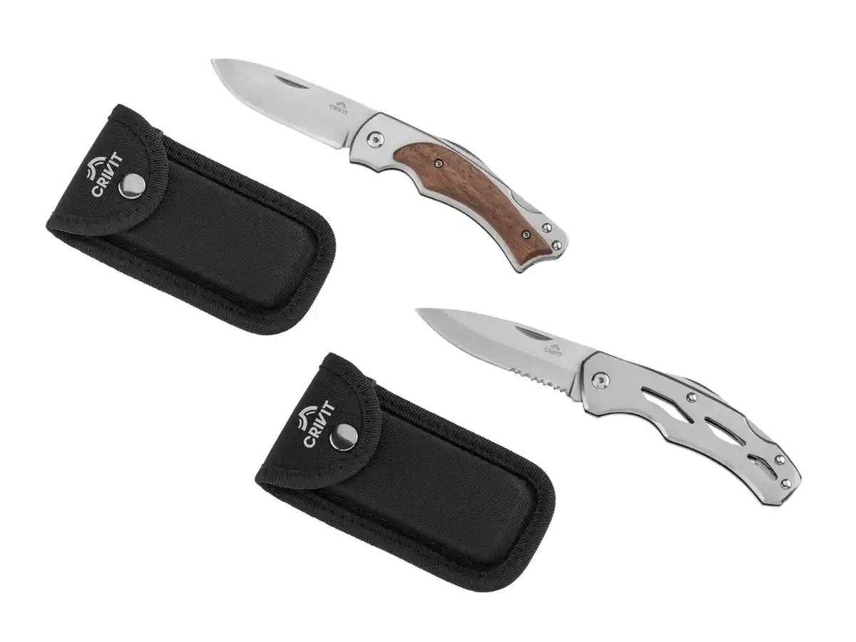 Bild 1 von CRIVIT Taschenmesser mit Gürteltasche