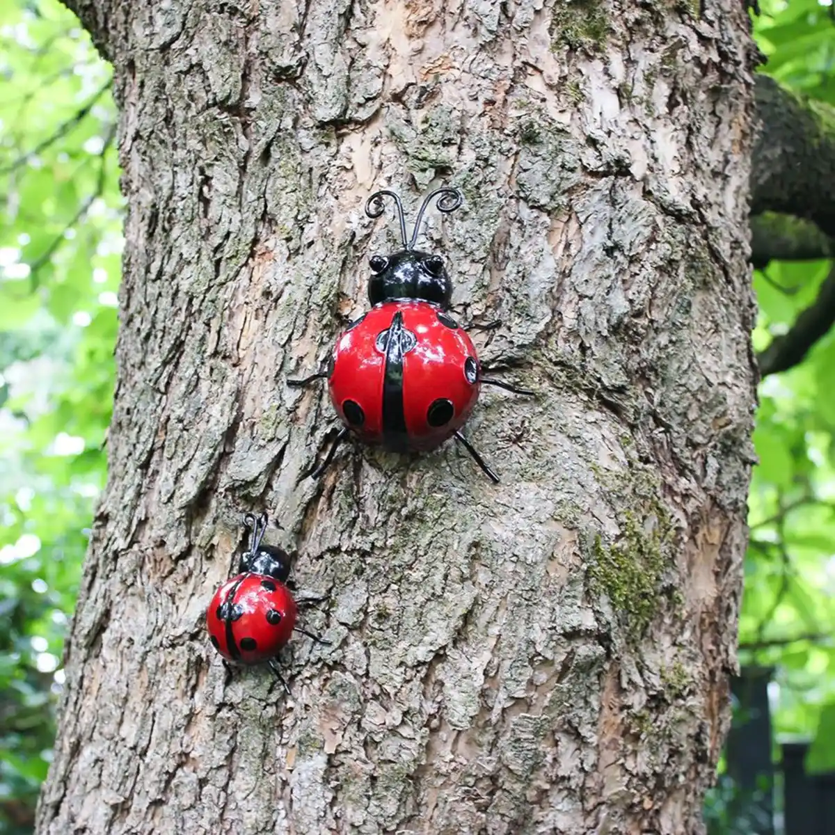 Bild 1 von Deko-Marienkäfer aus Metall Groß 16x13,5x7cm