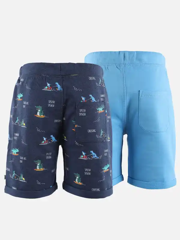 Bild 2 von Jungen Bermuda im 2er Pack Blau