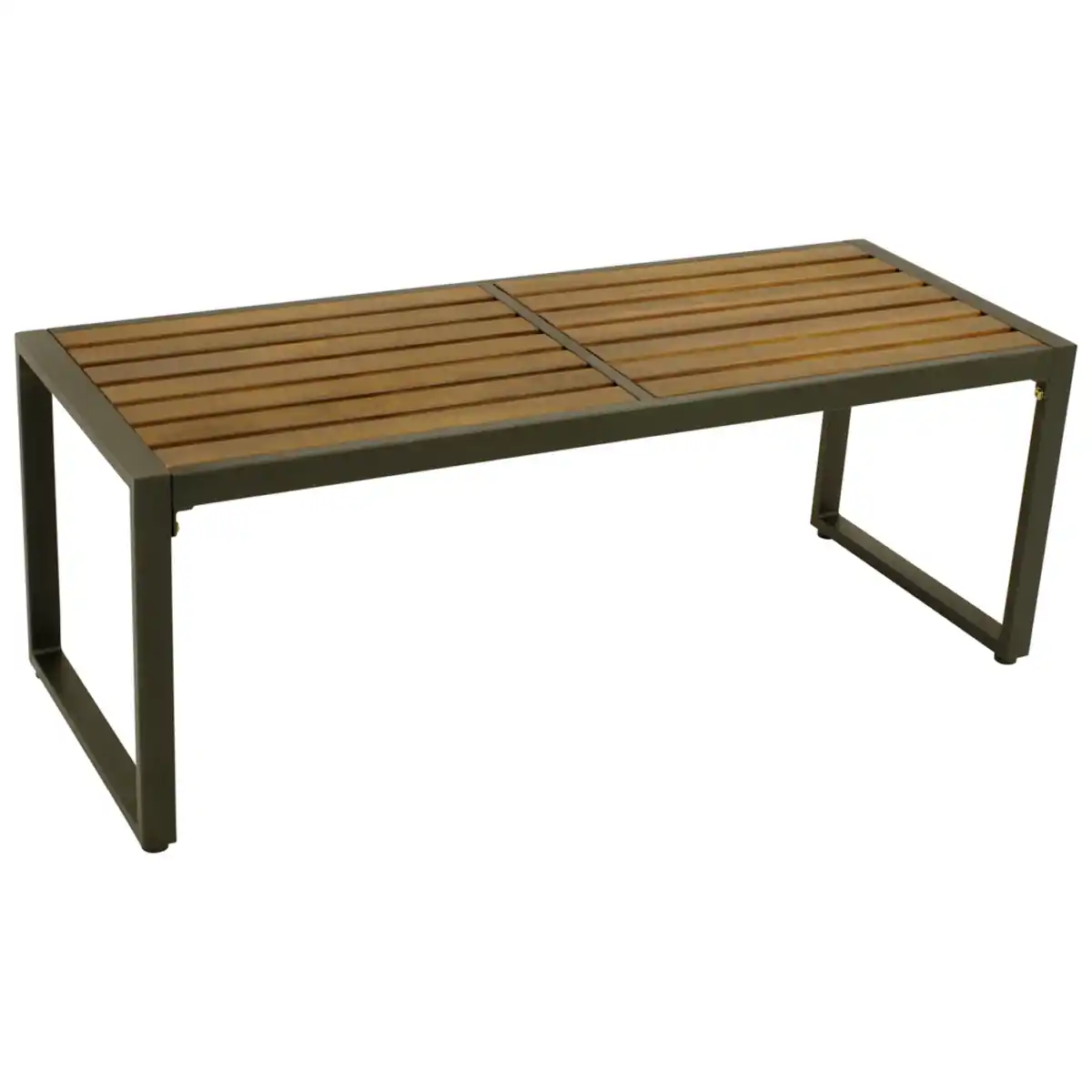 Bild 1 von Hockerbank 2-Sitzer 124 x 46 x 47 cm Akazie