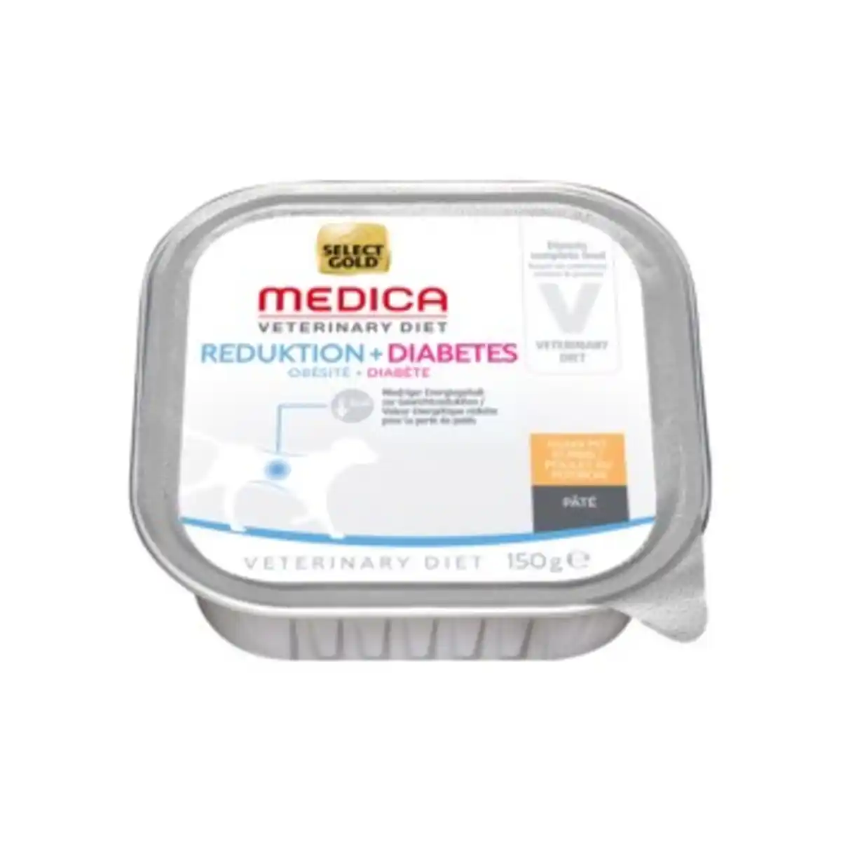 Bild 1 von SELECT GOLD Medica Nassfutter Hund Adult Reduktion, Huhn & Kürbis 10x150 g