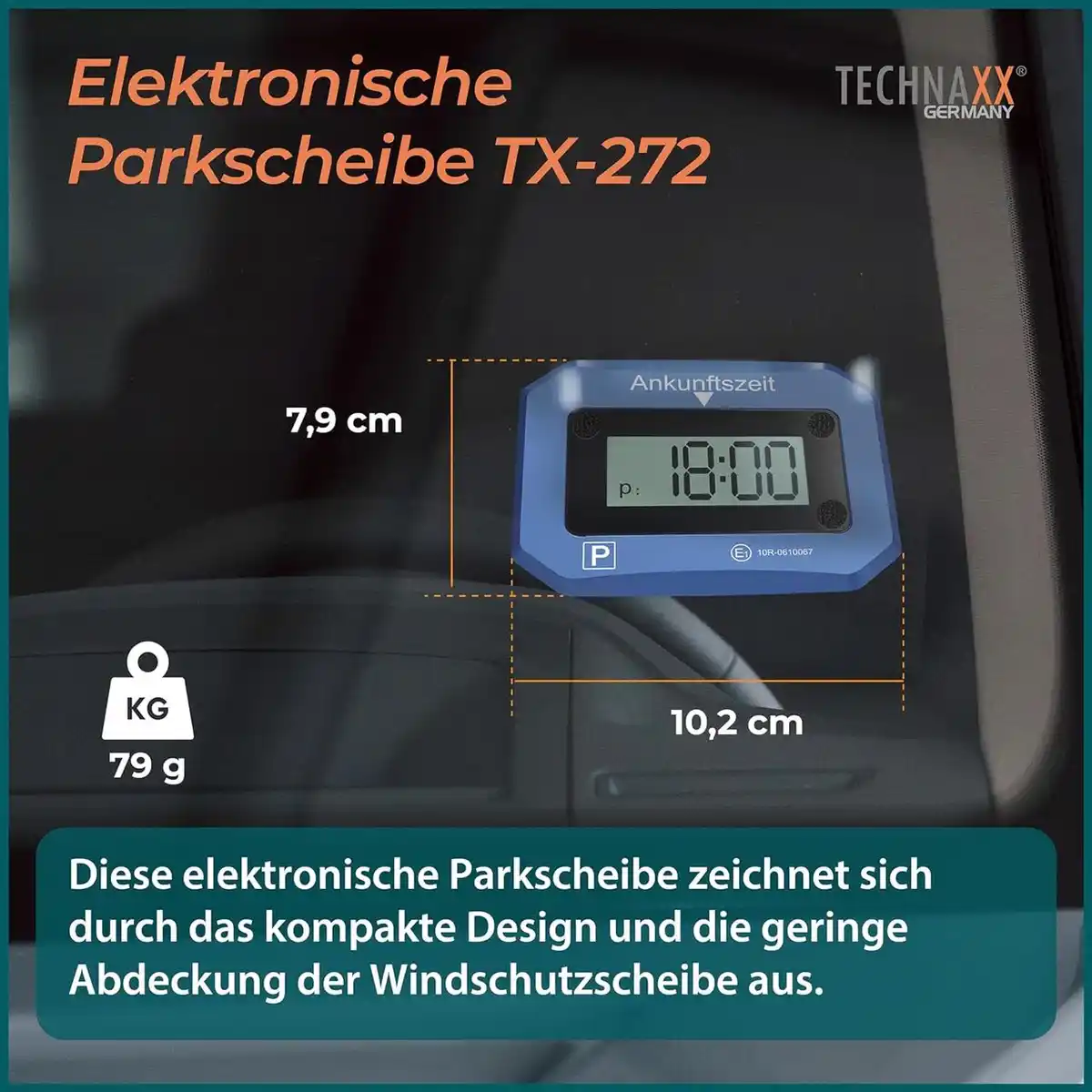 Bild 2 von Elektronische Parkscheibe TX-272