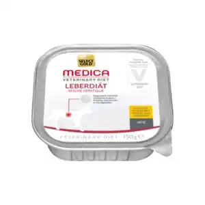 SELECT GOLD Medica Nassfutter Hund Adult Leberdiät 10x150 g