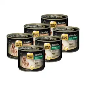 SELECT GOLD Sensitive Adult Mixpaket 6x200g Mixpaket 2