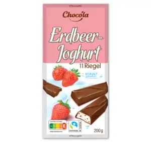 CHOCO’LA Erdbeer-Joghurt Riegel