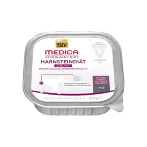 SELECT GOLD Medica Nassfutter Hund Adult Harnsteindiät, mit Huhn & Rind 10x150 g