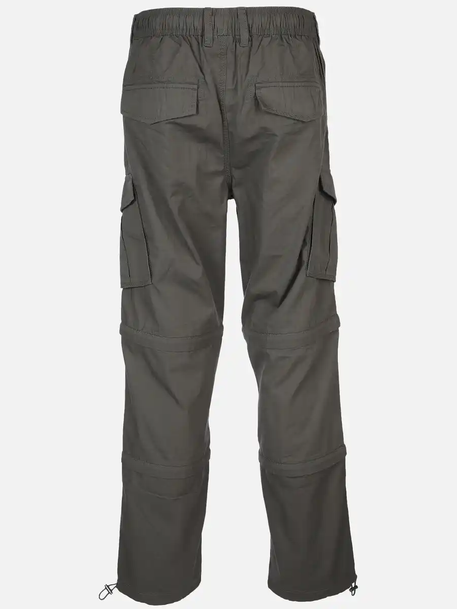 Bild 2 von Herren Doppelzipper Hose im Cargostyle Grau
