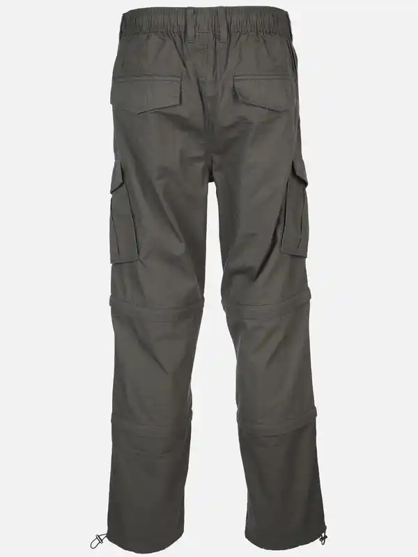 Bild 2 von Herren Doppelzipper Hose im Cargostyle Grau