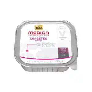 SELECT GOLD Medica Nassfutter Hund Adult Diabetes, Huhn & Rind 10x150 g