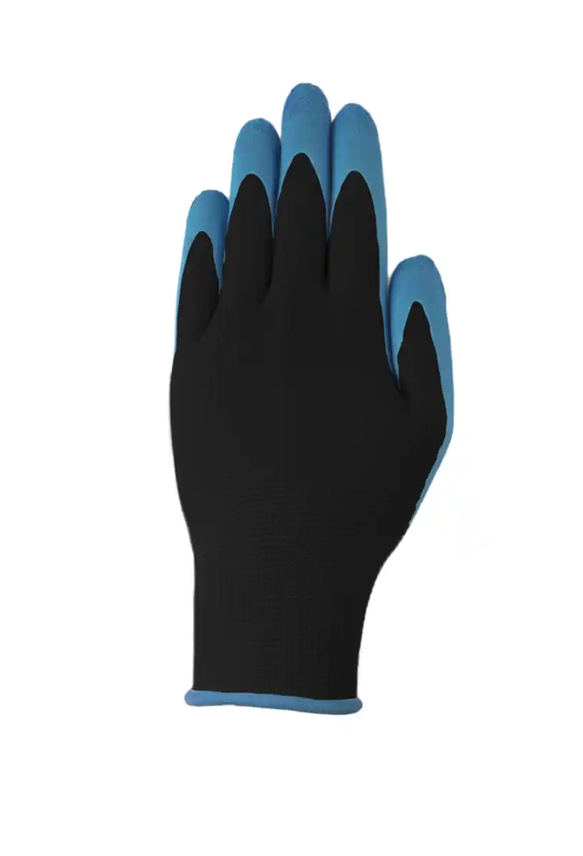 Bild 1 von Gartenhandschuhe - 5er-Pack, Anthrazit/Blau, Gr. L