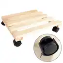Bild 1 von Pflanzenroller aus Buchenholz 30x30cm