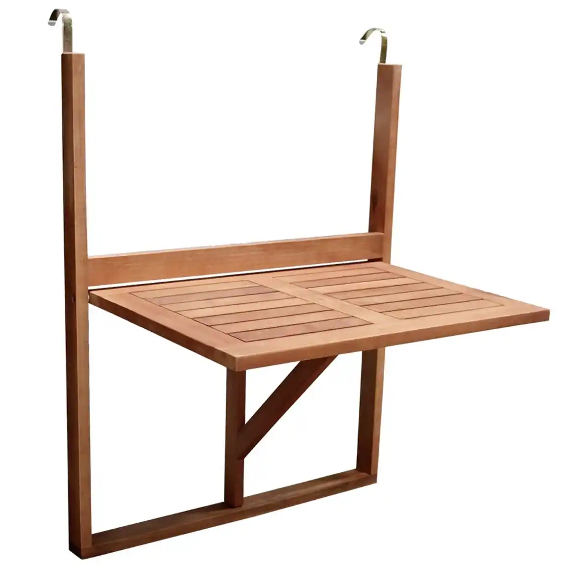 Bild 1 von Balkonhängetisch 60 x 40 cm Akazie geölt