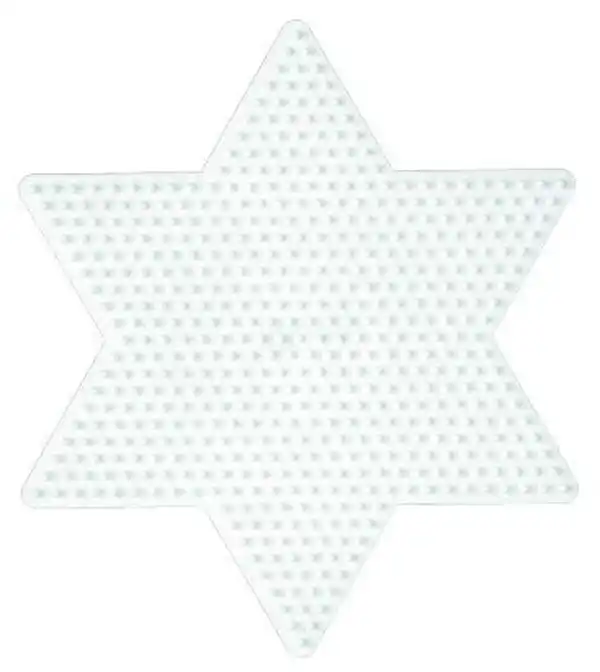 Bild 1 von Hama Bügelperlen midi5+ Stiftplatte großer Stern, 1 Stk