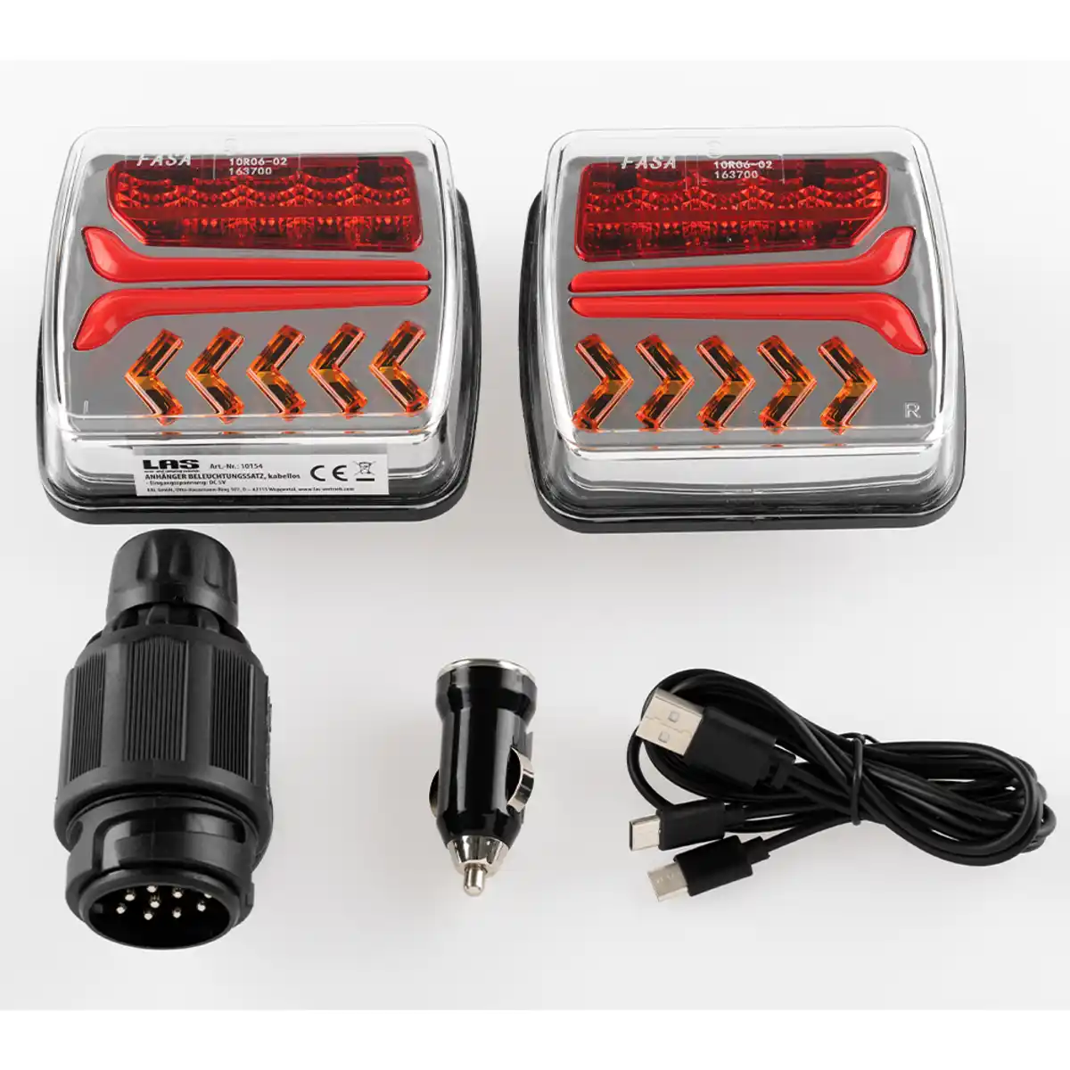 Bild 1 von Kabelloses Funk-Anhänger-Beleuchtungsset mit Magnetbefestigung