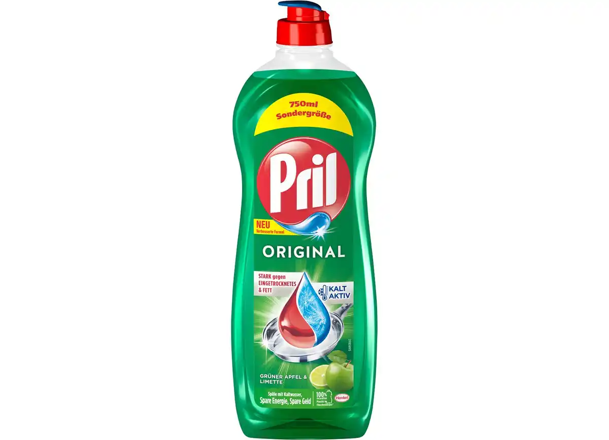Bild 1 von Pril Spülmittel grüner Apfel und Limette