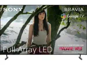 SONY BRAVIA KD-65X85L LED TV (Flat, 65 Zoll / 164 cm, UHD 4K, SMART TV, Google TV), Titanschwarz