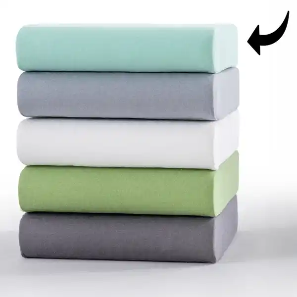 Bild 3 von Premium-Jersey-Spannbetttuch - ca. 90-100 x 200cm