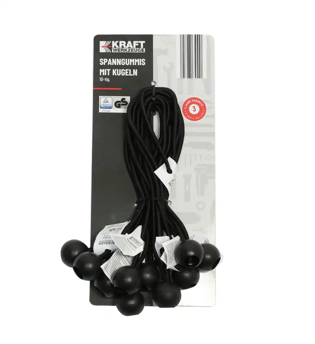 Bild 2 von Planenspanner/Spanngummis mit Kugel 10tlg.
