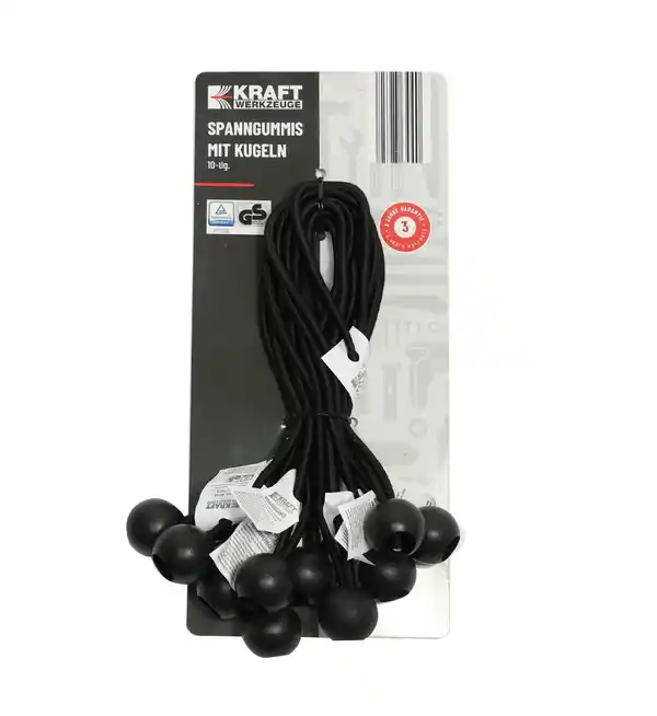 Bild 2 von Planenspanner/Spanngummis mit Kugel 10tlg.