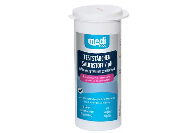Bild 1 von medi Pool Teststäbchen Sauerstoff 50 Stück