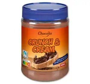 CHOCO’LA Crunch & Cream Brotaufstrich