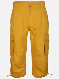 Herren Bermuda in Cargoform Gelb