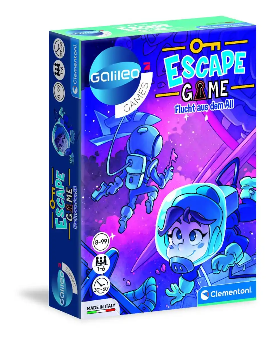 Bild 1 von Clementoni - Escape Game - Flucht aus dem All, 1 Stk