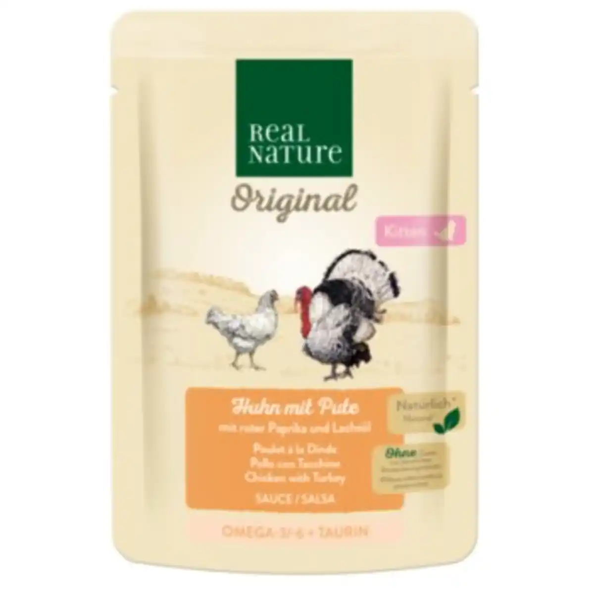 Bild 1 von REAL NATURE Original Kitten 12x85g Huhn mit Pute