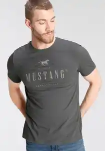 MUSTANG T-Shirt Alex, Grün