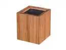 Bild 1 von Pflanzkübel geölt aus Akazienholz, quadratisch, ca. 30 x 30 x 35 cm - Braun