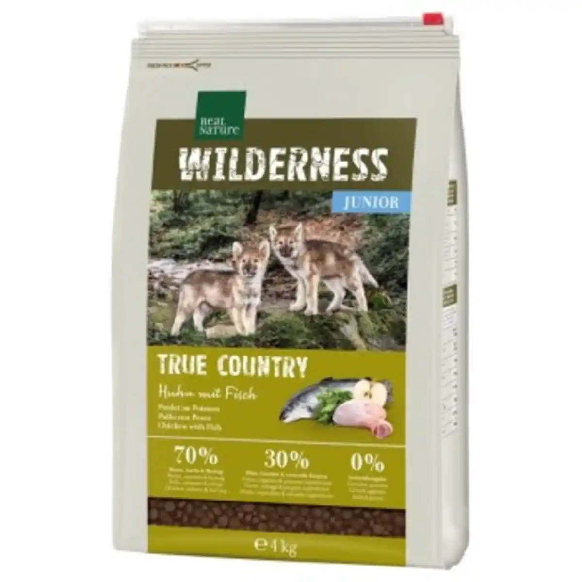 Bild 1 von REAL NATURE WILDERNESS Junior True Country Huhn mit Fisch 4 kg