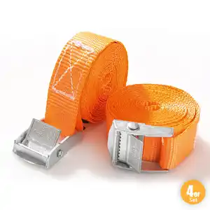 Spanngurte mit Schnellverschluss - 4er-Set