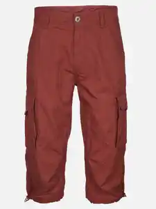Herren Bermuda in Cargoform Rot