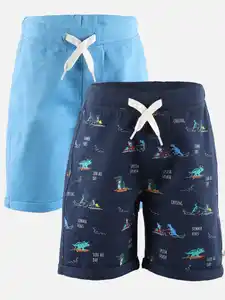 Jungen Bermuda im 2er Pack Blau
