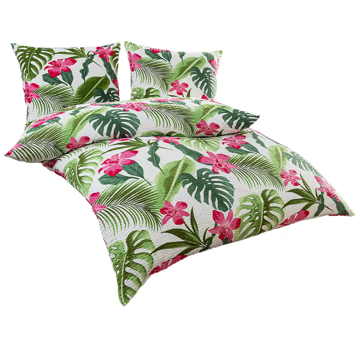 Bild 1 von Mikrofaser-Seersucker-Bettwäsche, ca. 135 x 200 cm