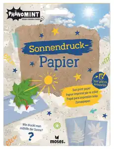 moses. PhänoMINT Sonnendruck-Papier, 1 Stk