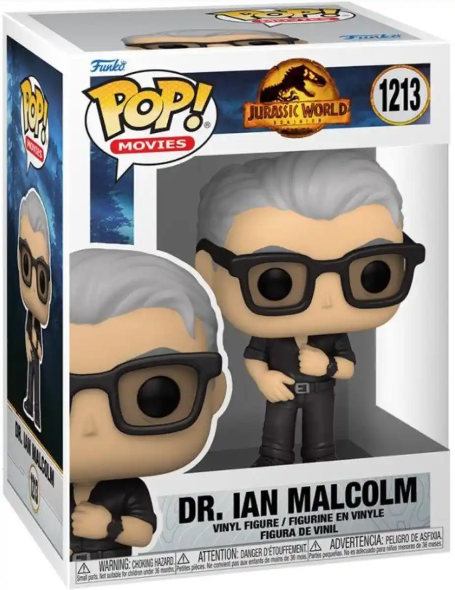 Bild 1 von Funko - POP! - Jurassic World 3: Dominion - Dr Ian Malcolm Vinyl, 1 Stk