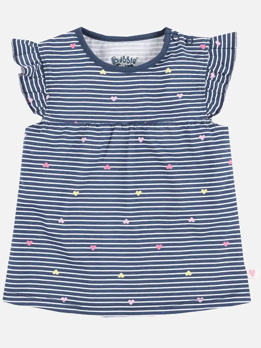 Bild 1 von Baby Mädchen Shirt mit Streifen Blau